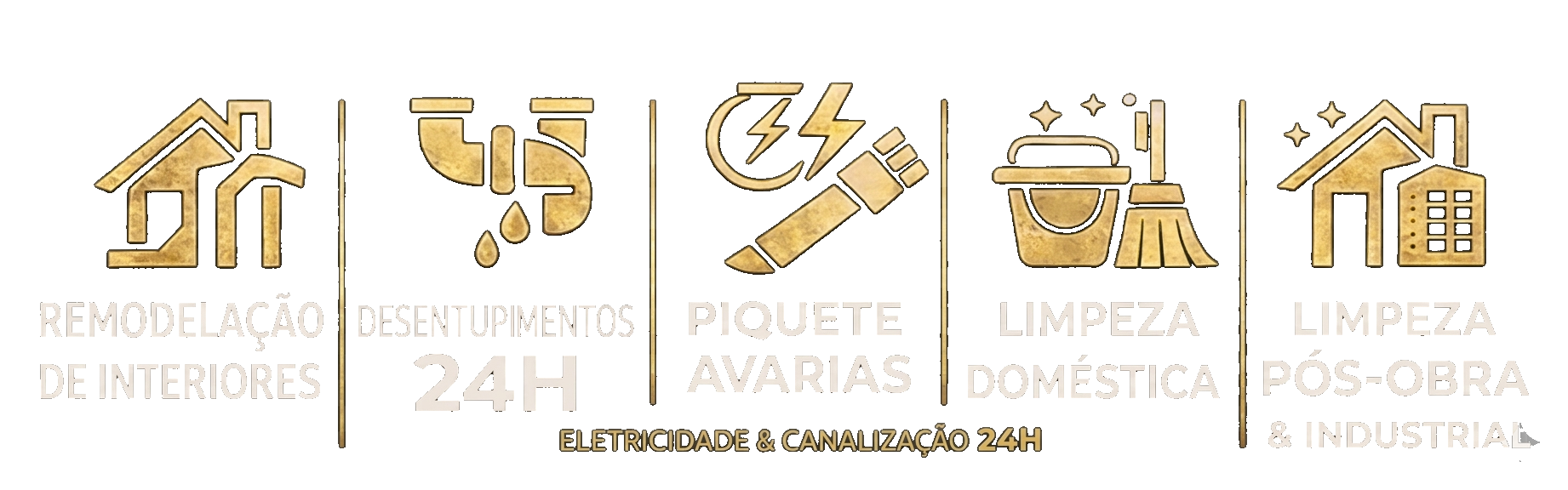 Serviços - Remodelação, Desentupimentos, Piquete Avarias, Limpeza Doméstica, Limpeza Pós-Obra